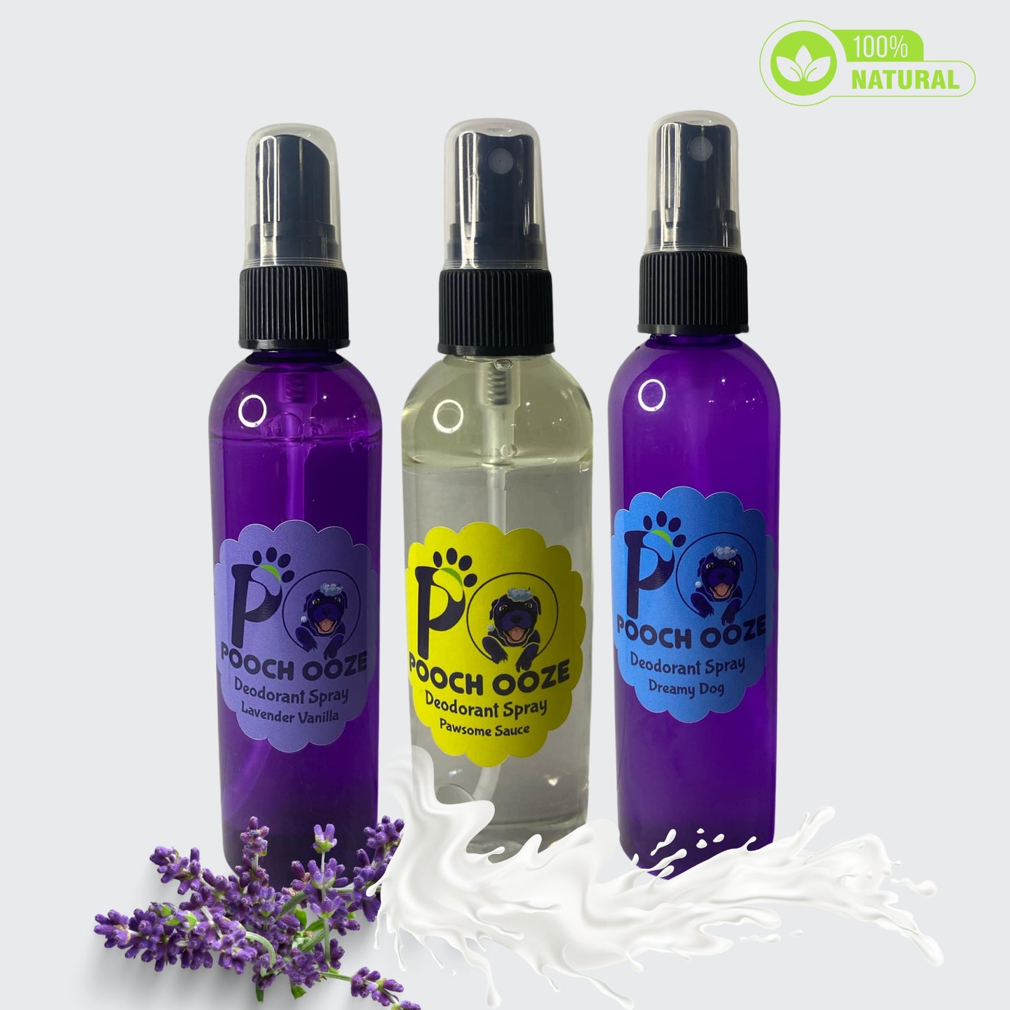 Pooch Ooze Deodorant Spray Combo Pack