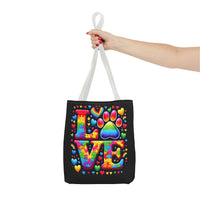 Dog Lover Autism Tote Bag