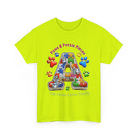 Autism Awareness Tee Paws & Puzzle Pieces