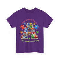 Autism Awareness Tee Paws & Puzzle Pieces